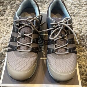 Dansko Womens Phylicia Mesh Gray Shoes